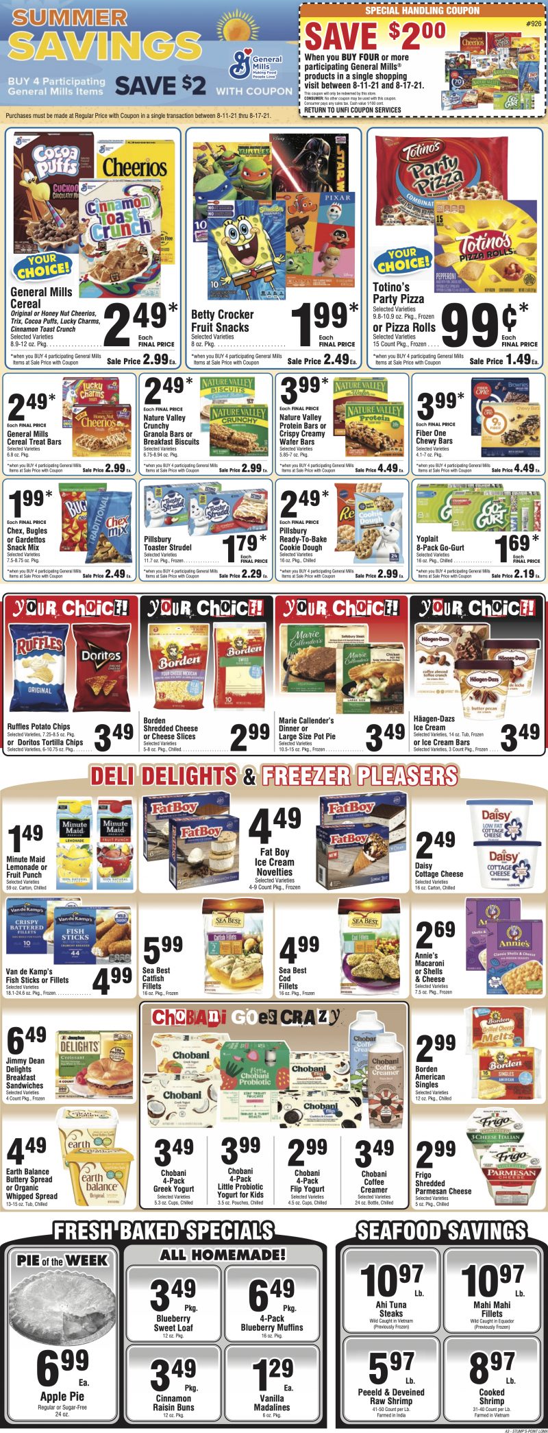 Weekly Ad – Stumps Family Market