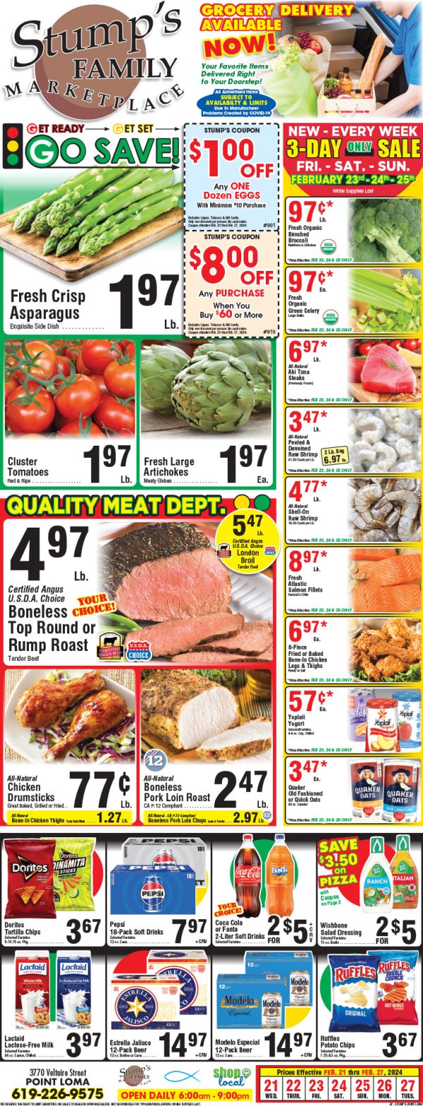 Weekly Ad – Stumps Family Market